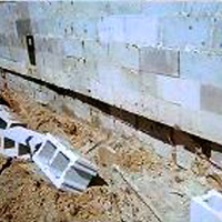 Concrete repair work BEFORE 03